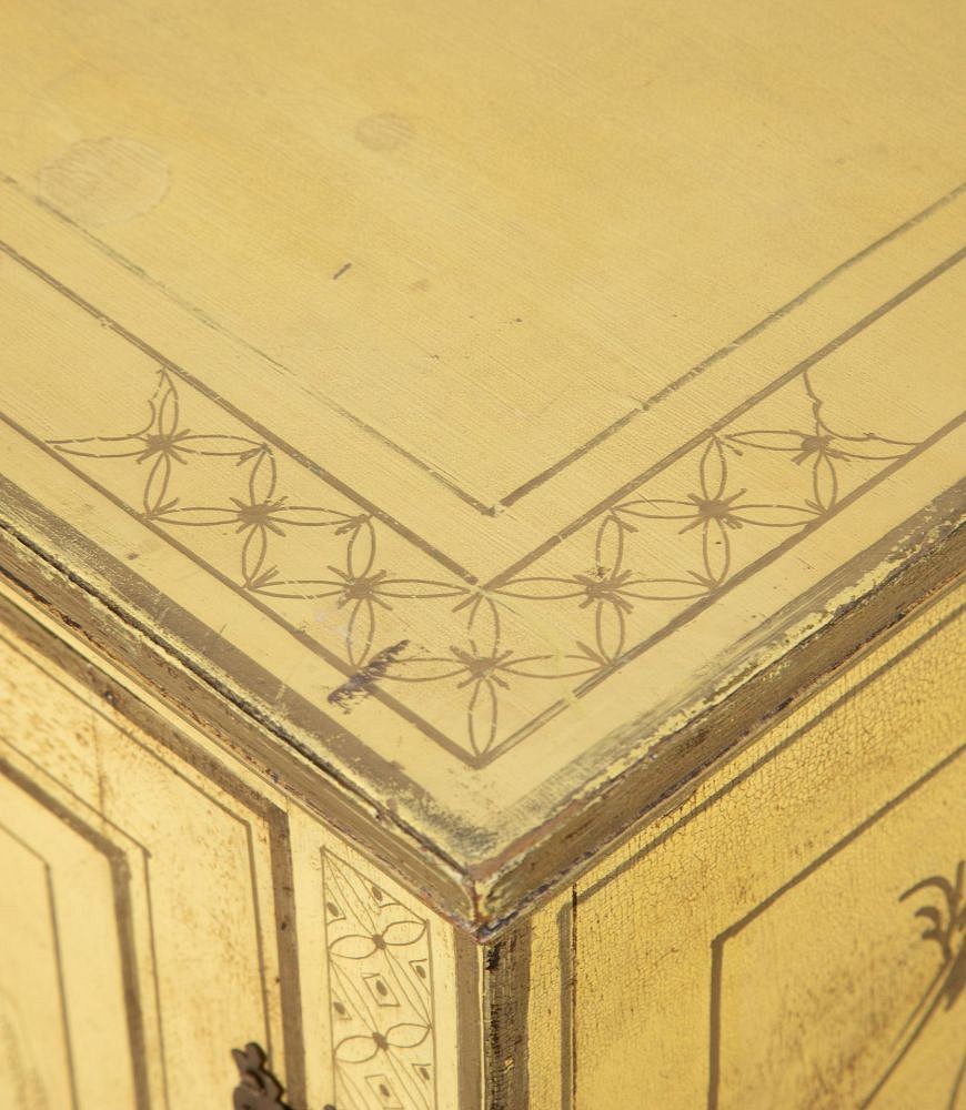Early 20th Century Chinoiserie Pedestal Cabinet OF051729