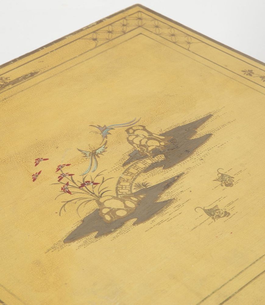 Early 20th Century Chinoiserie Pedestal Cabinet OF051729
