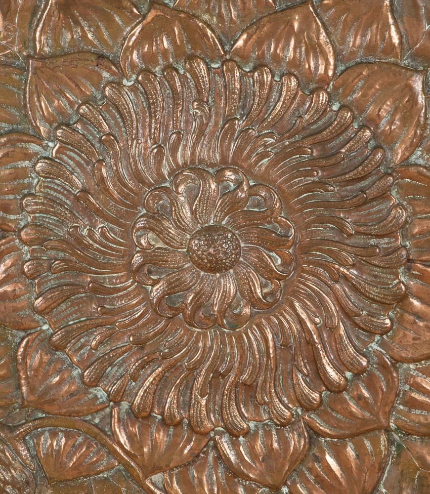 19th Century French Arts & Crafts Copper Umbrella Stand OF1542237