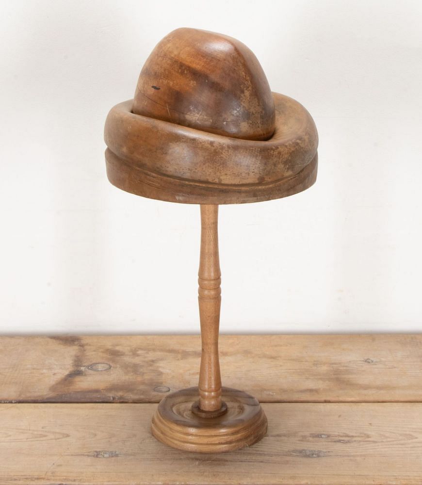 Early 20th Century French Two Part Hat Form OF2341832