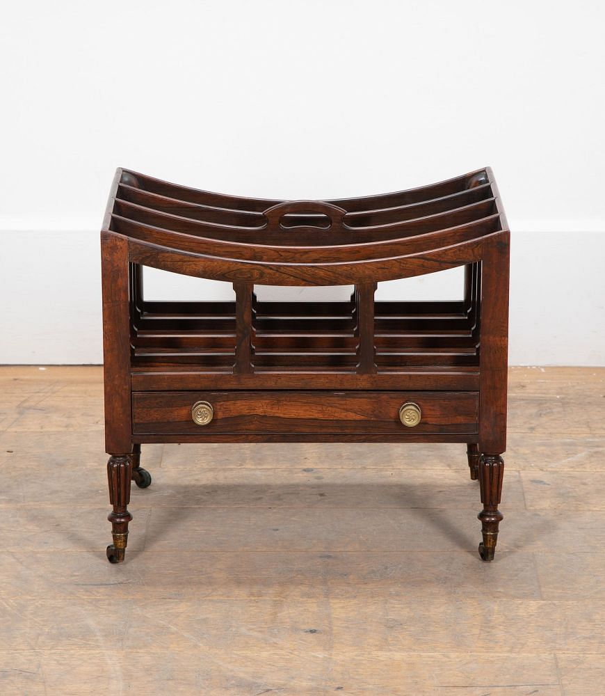 19th Century English Rosewood Canterbury Attributed Gillows OF3638821