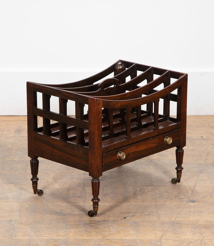 19th Century English Rosewood Canterbury Attributed Gillows OF3638821
