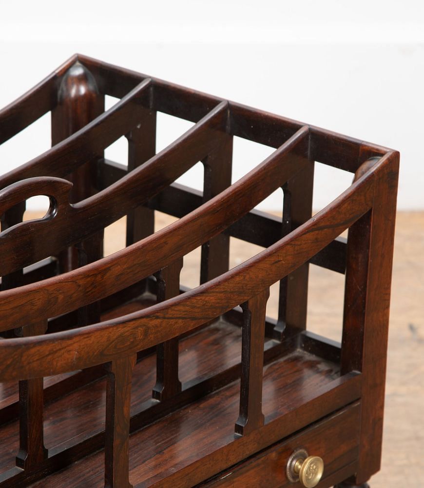 19th Century English Rosewood Canterbury Attributed Gillows OF3638821