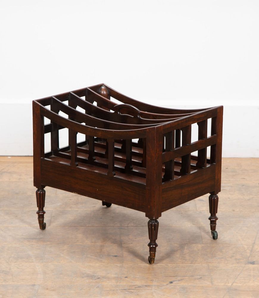 19th Century English Rosewood Canterbury Attributed Gillows OF3638821