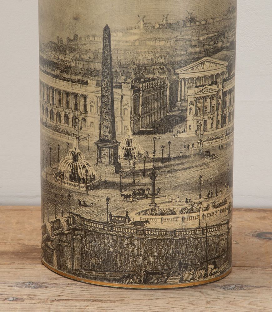 20th Century English Umbrella Stand in the Manner of Fornasetti OF3641804