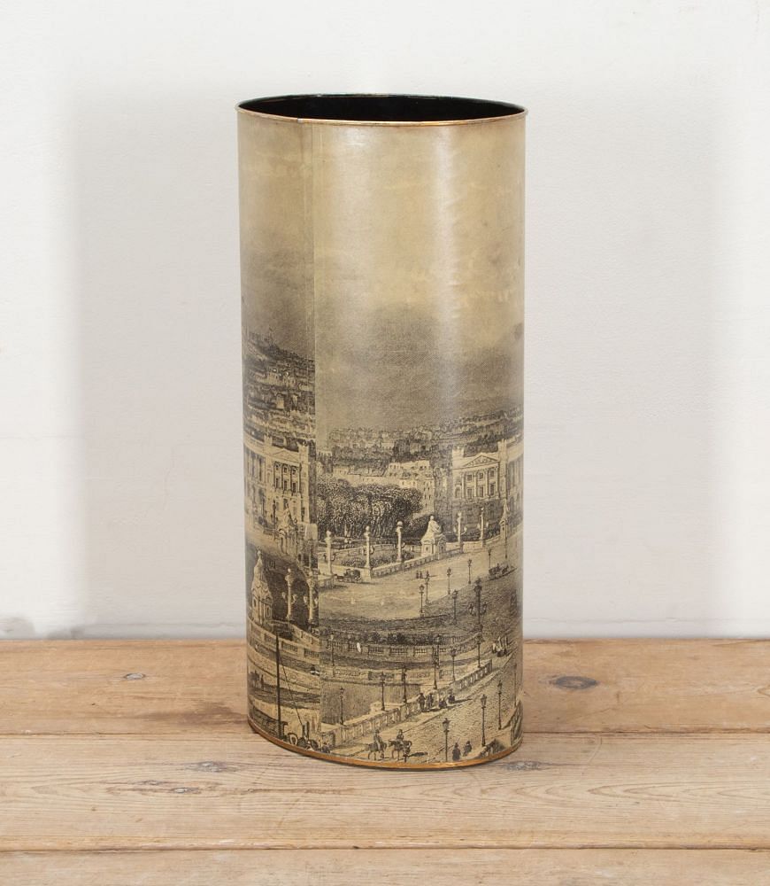 20th Century English Umbrella Stand in the Manner of Fornasetti OF3641804