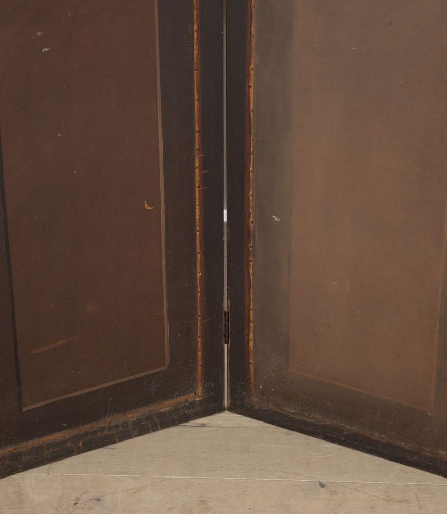 19th Century 'Pierrot' Four-Fold Screen OF4137981