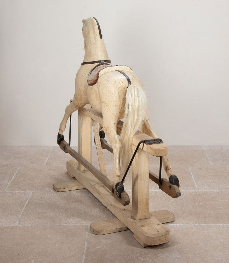 Large Early 19th Century English Rocking Horse OF6241821
