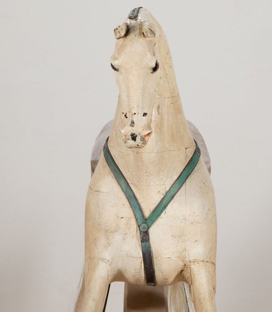 Large Early 19th Century English Rocking Horse OF6241821