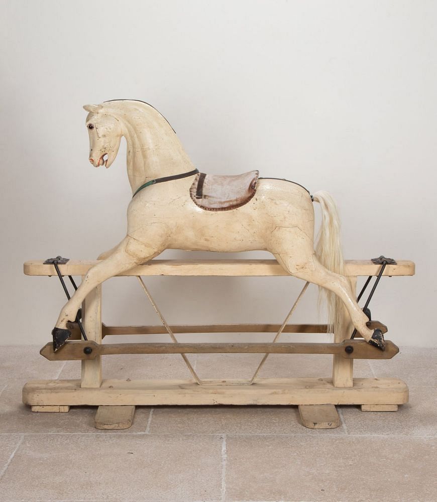 Large Early 19th Century English Rocking Horse OF6241821