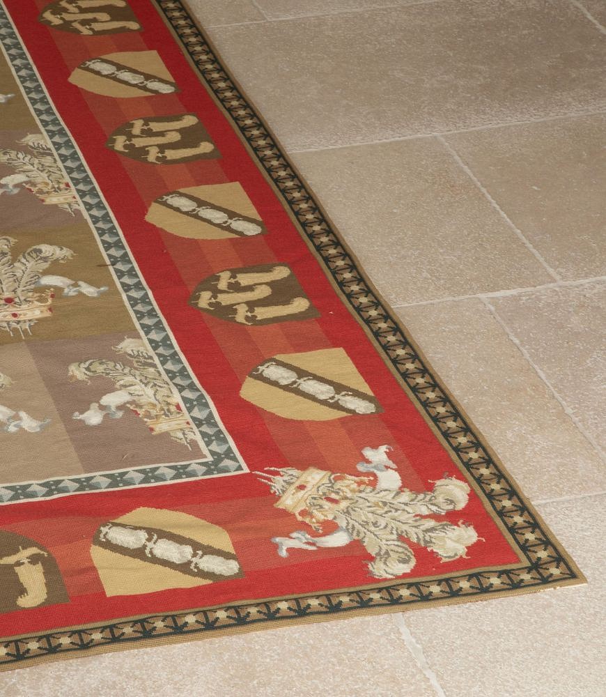 Large 19th Century English Needlepoint Carpet RT0342727