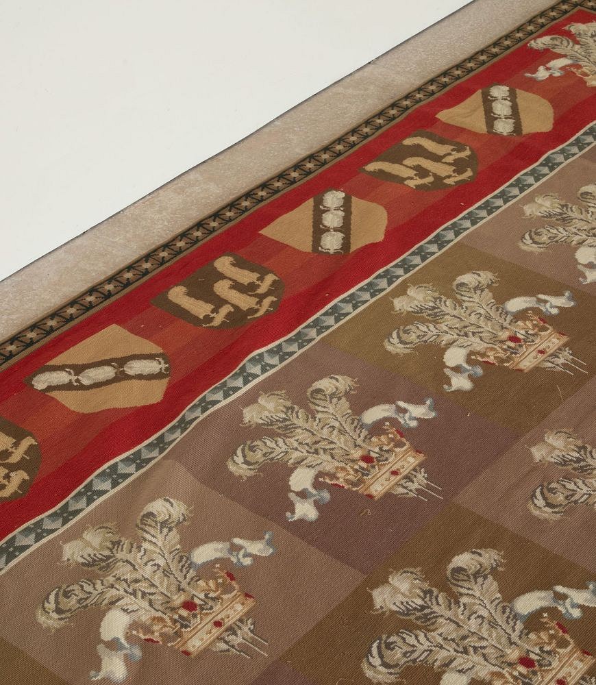 Large 19th Century English Needlepoint Carpet RT0342727