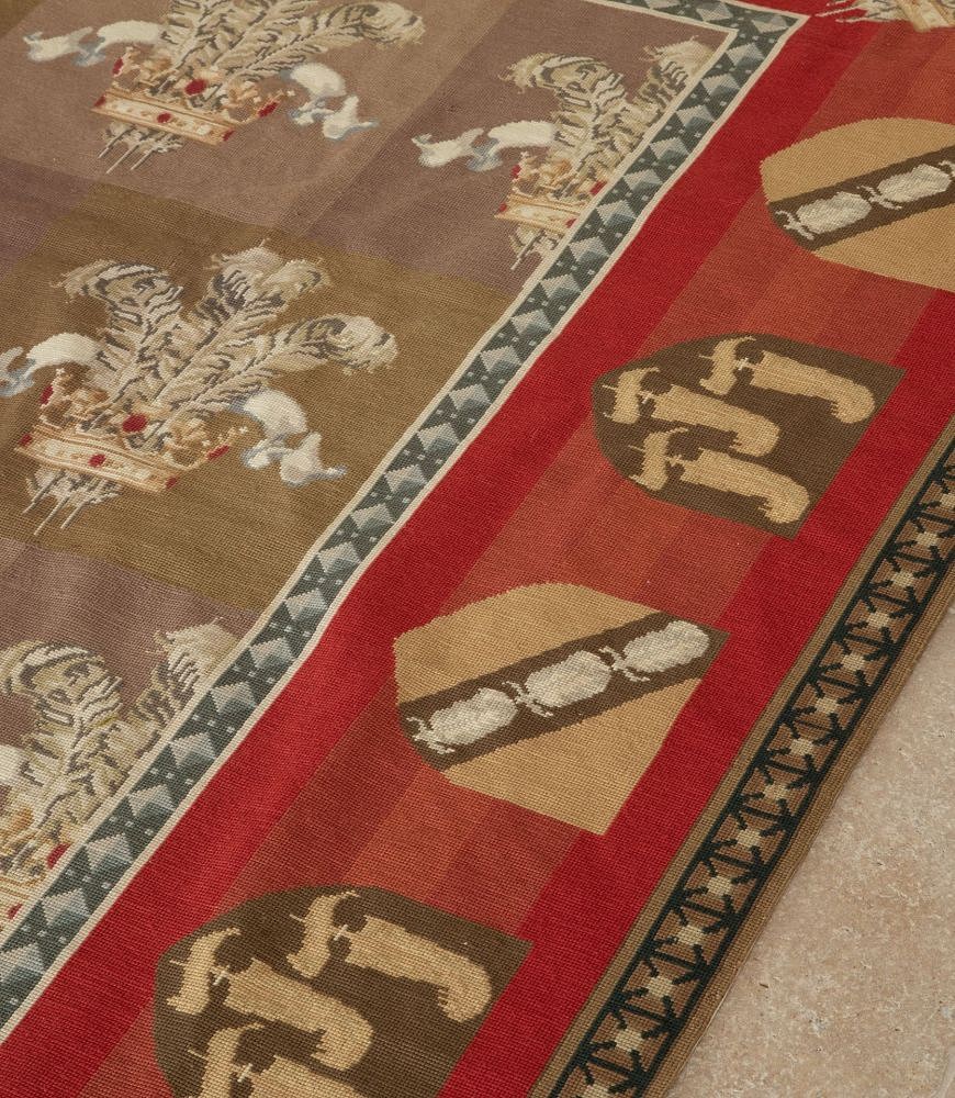 Large 19th Century English Needlepoint Carpet RT0342727