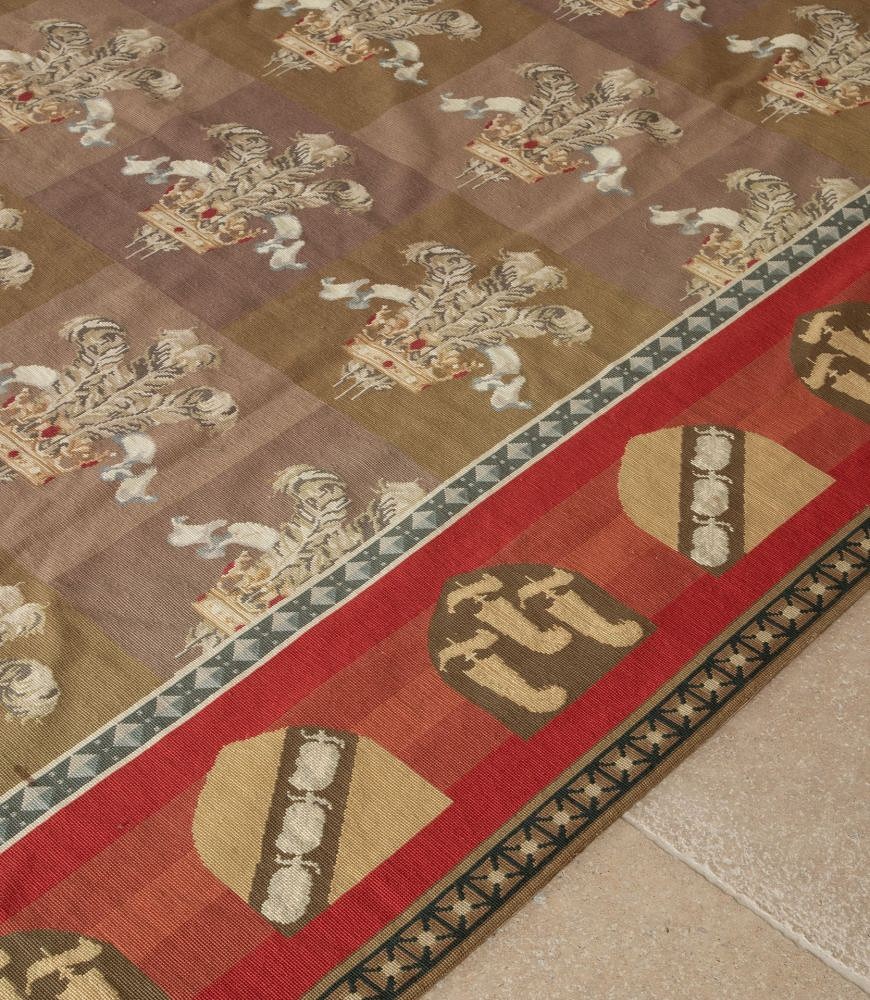 Large 19th Century English Needlepoint Carpet RT0342727
