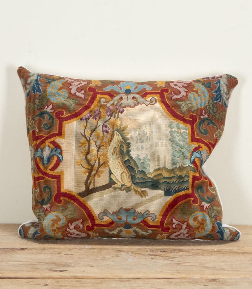 19th Century French Tapestry Cushion RT1542496