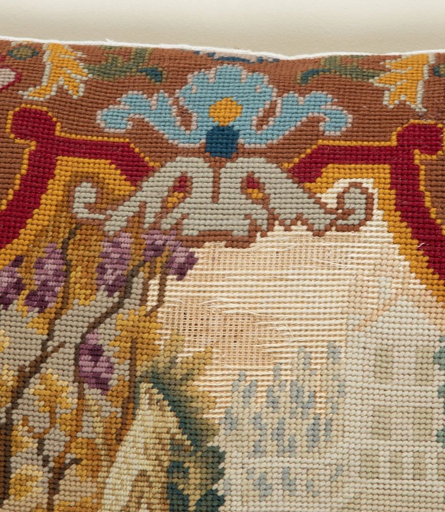 19th Century French Tapestry Cushion RT1542496