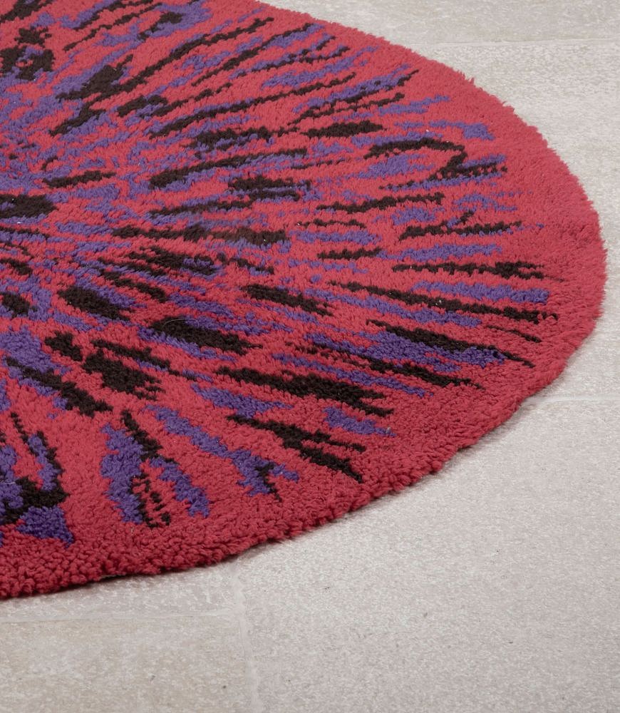 20th Century Italian Circular Carpet RT3042470