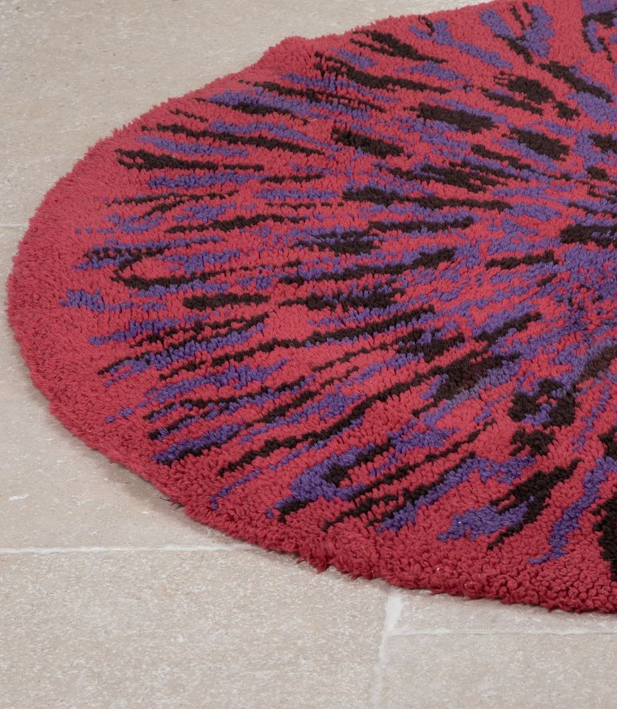 20th Century Italian Circular Carpet RT3042470