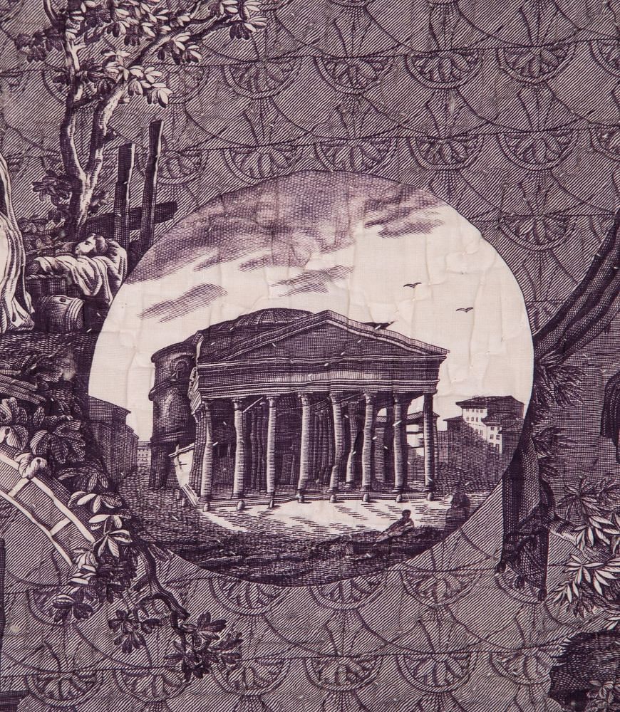 French 'Le Romain' Toile de Jouy Panel RT4235724