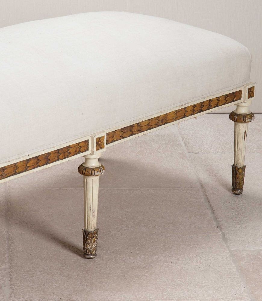19th Century French Painted and Gilded Daybed SB0142302