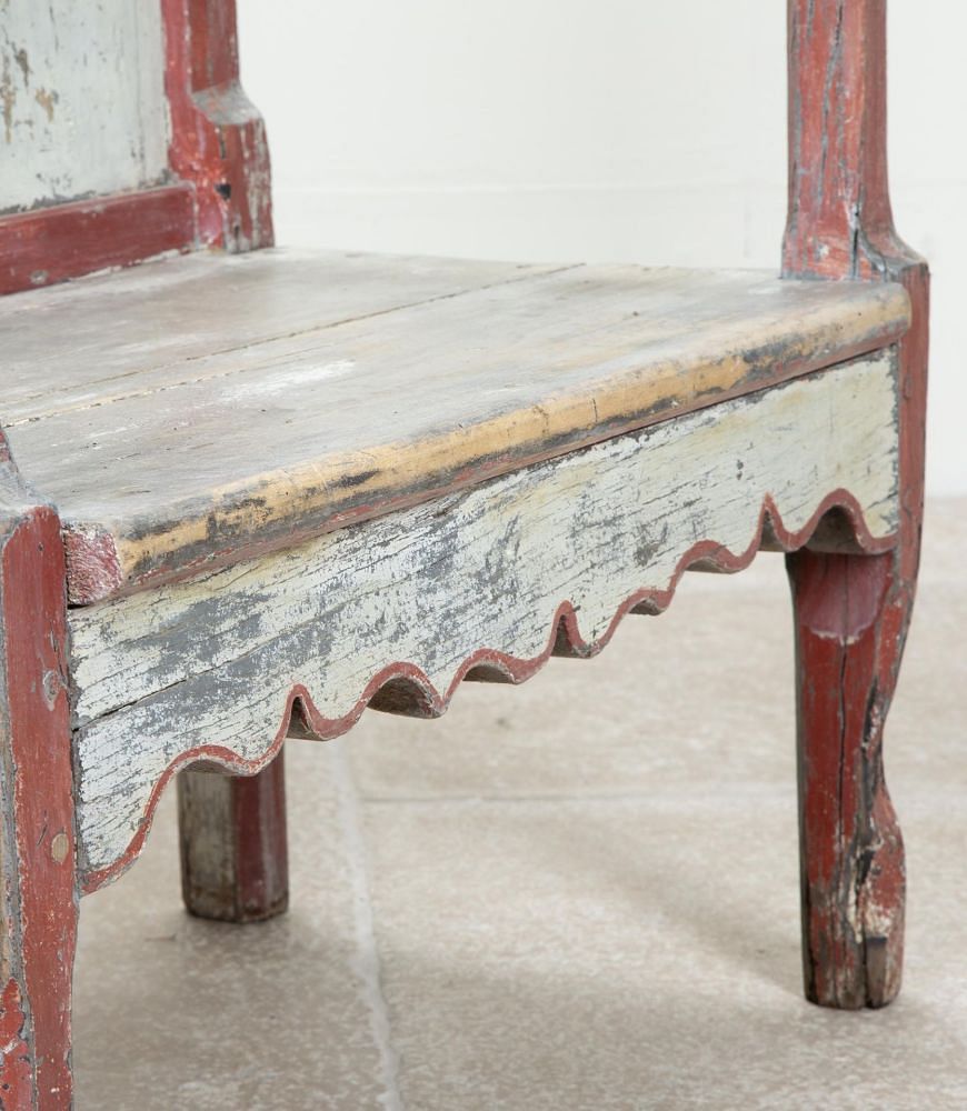 19th Century French Painted Bench SB1541946