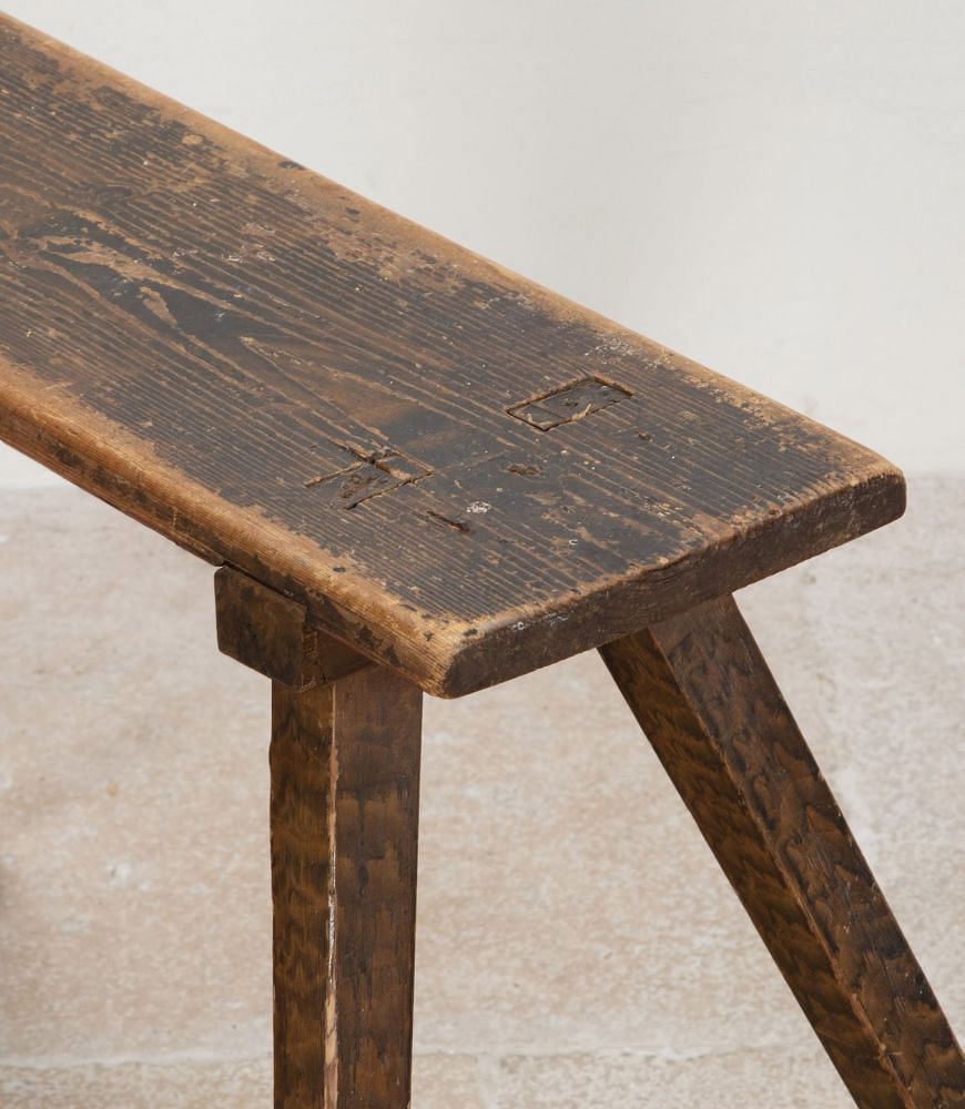 20th Century French Country Bench SB3641925
