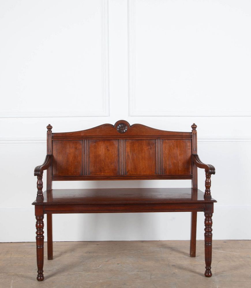19th Century English Hall Bench SB4335828