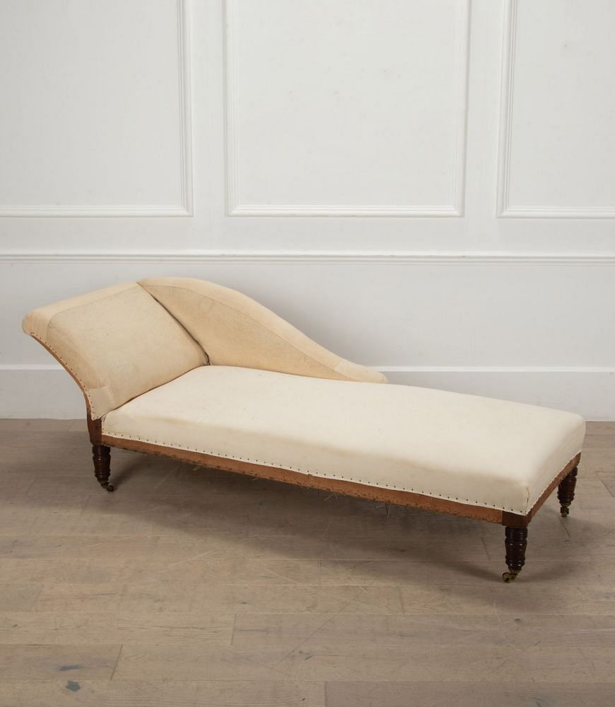 19th Century French Day Bed in Calico SB7241205