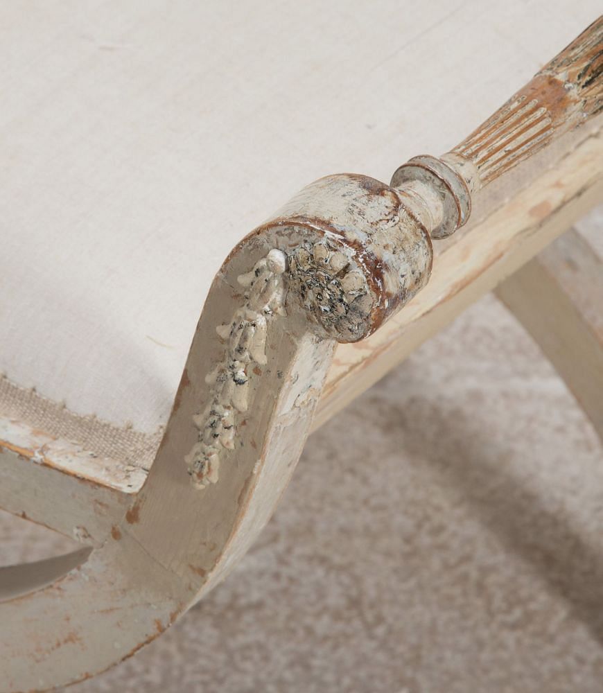 Pair of Early 19th Century Swedish Gustavian Stools ST1341566