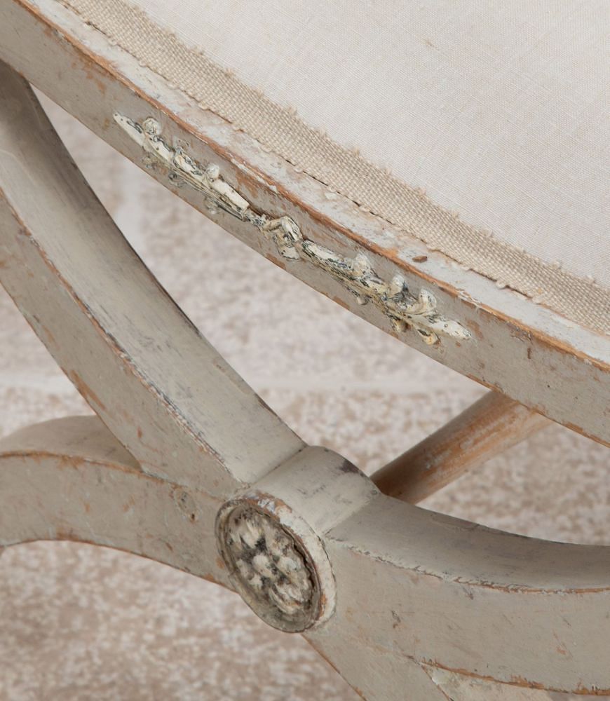 Pair of Early 19th Century Swedish Gustavian Stools ST1341566