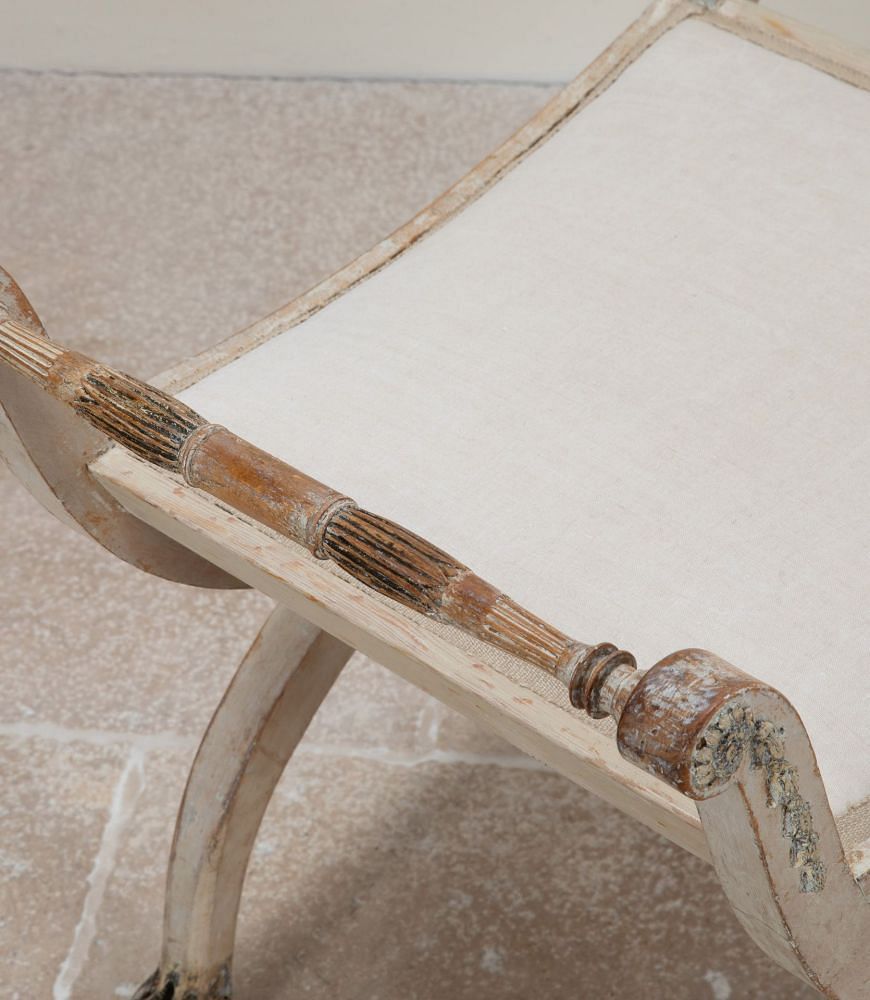 Pair of Early 19th Century Swedish Gustavian Stools ST1341566