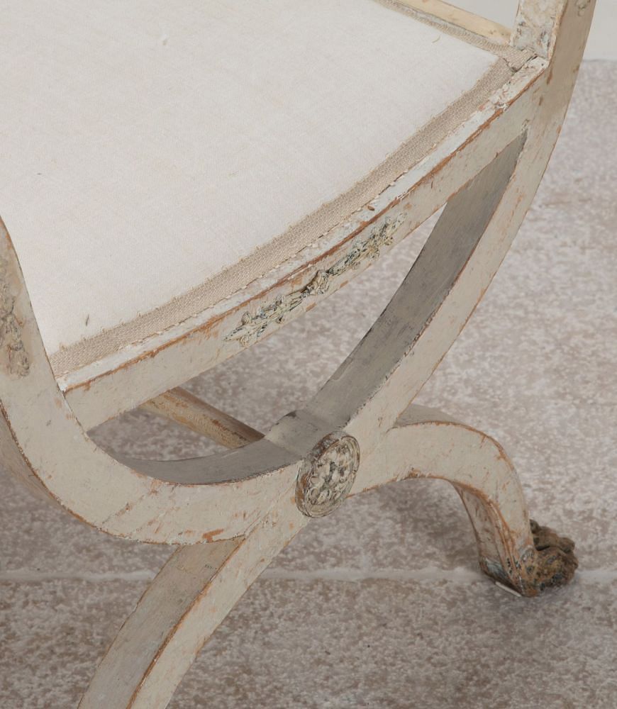 Pair of Early 19th Century Swedish Gustavian Stools ST1341566