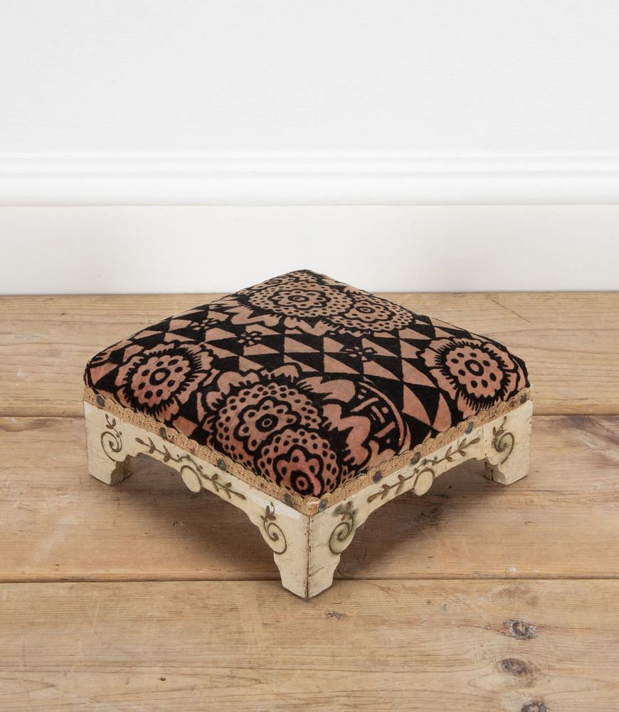 Small French Early 20th Century Footstool ST4238803