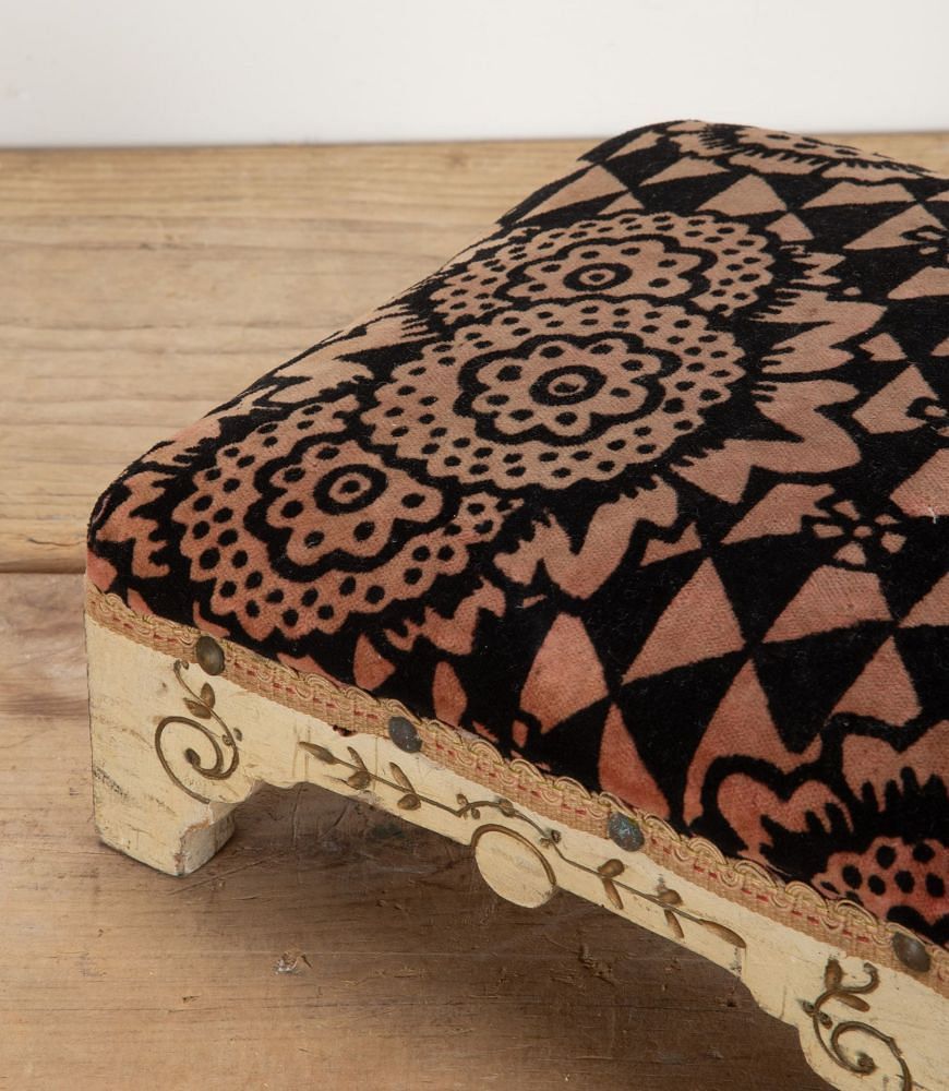 Small French Early 20th Century Footstool ST4238803