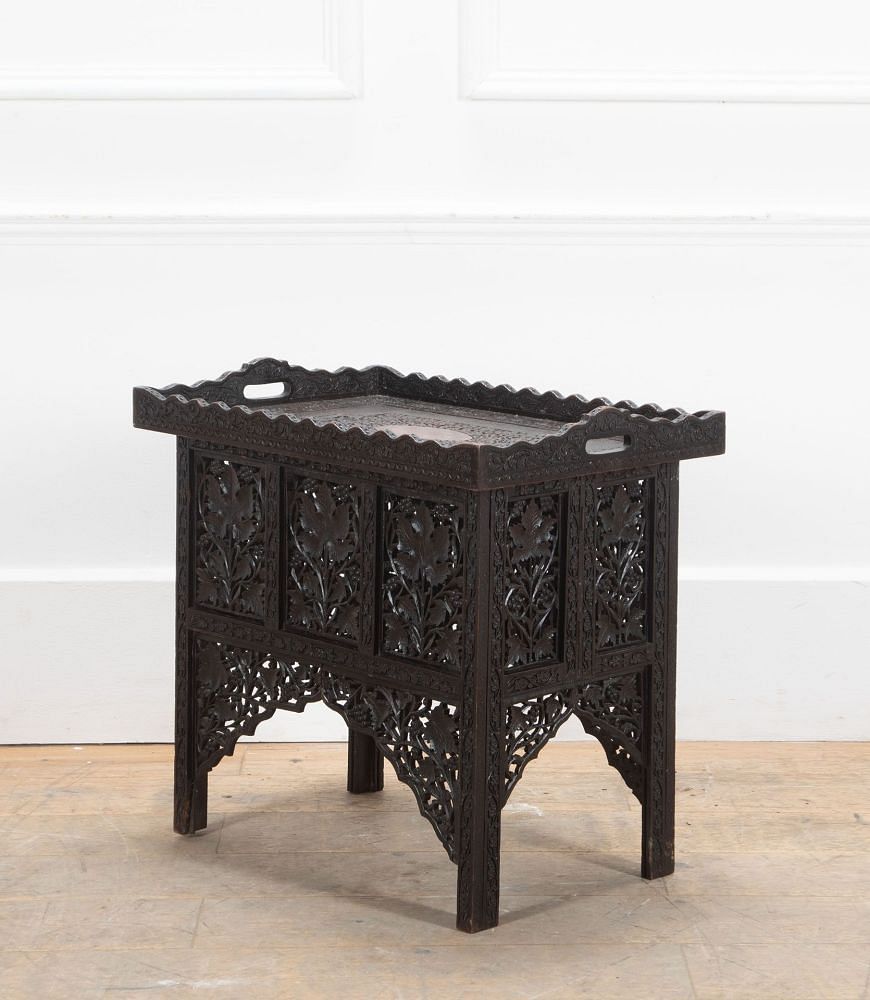 19th Century Anglo Indian Folding Tray Table TA0737727