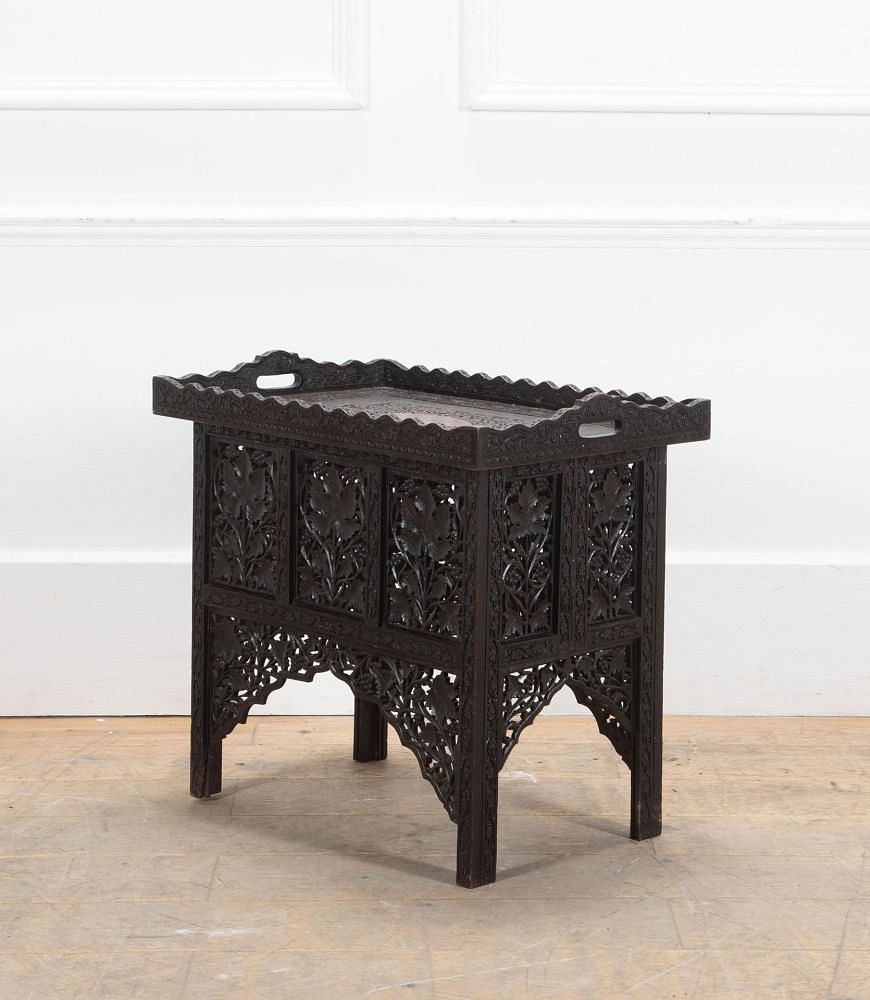 19th Century Anglo Indian Folding Tray Table TA0737727