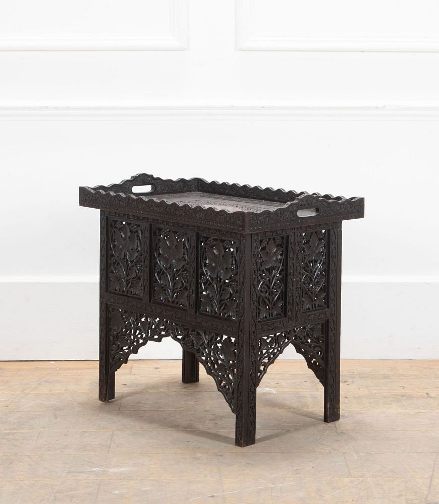 19th Century Anglo Indian Folding Tray Table TA0737727