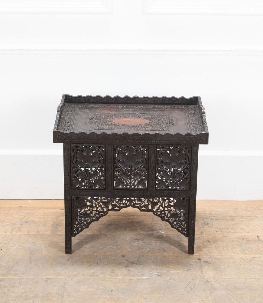 19th Century Anglo Indian Folding Tray Table TA0737727