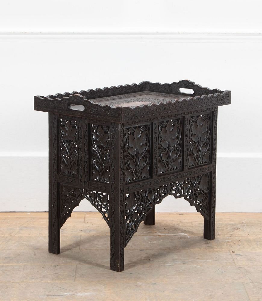 19th Century Anglo Indian Folding Tray Table TA0737727