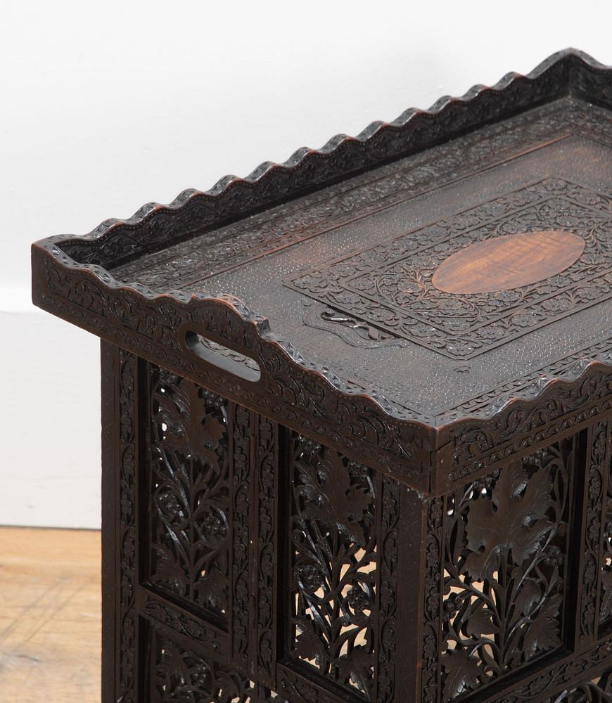 19th Century Anglo Indian Folding Tray Table TA0737727