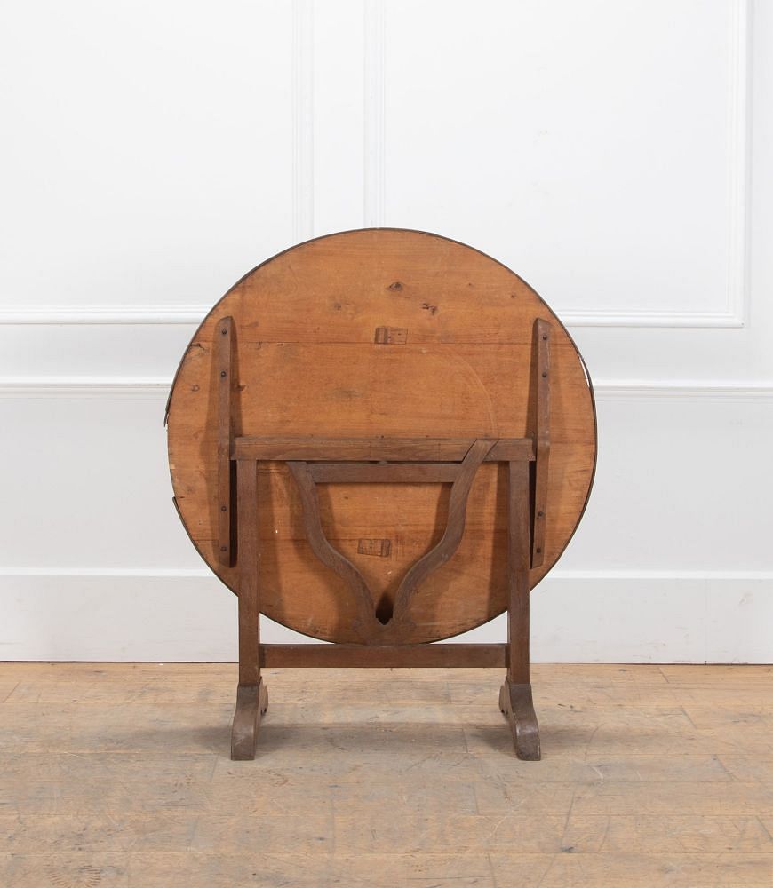 Hand Painted French Vendange Wine Tasting Table TA2537352