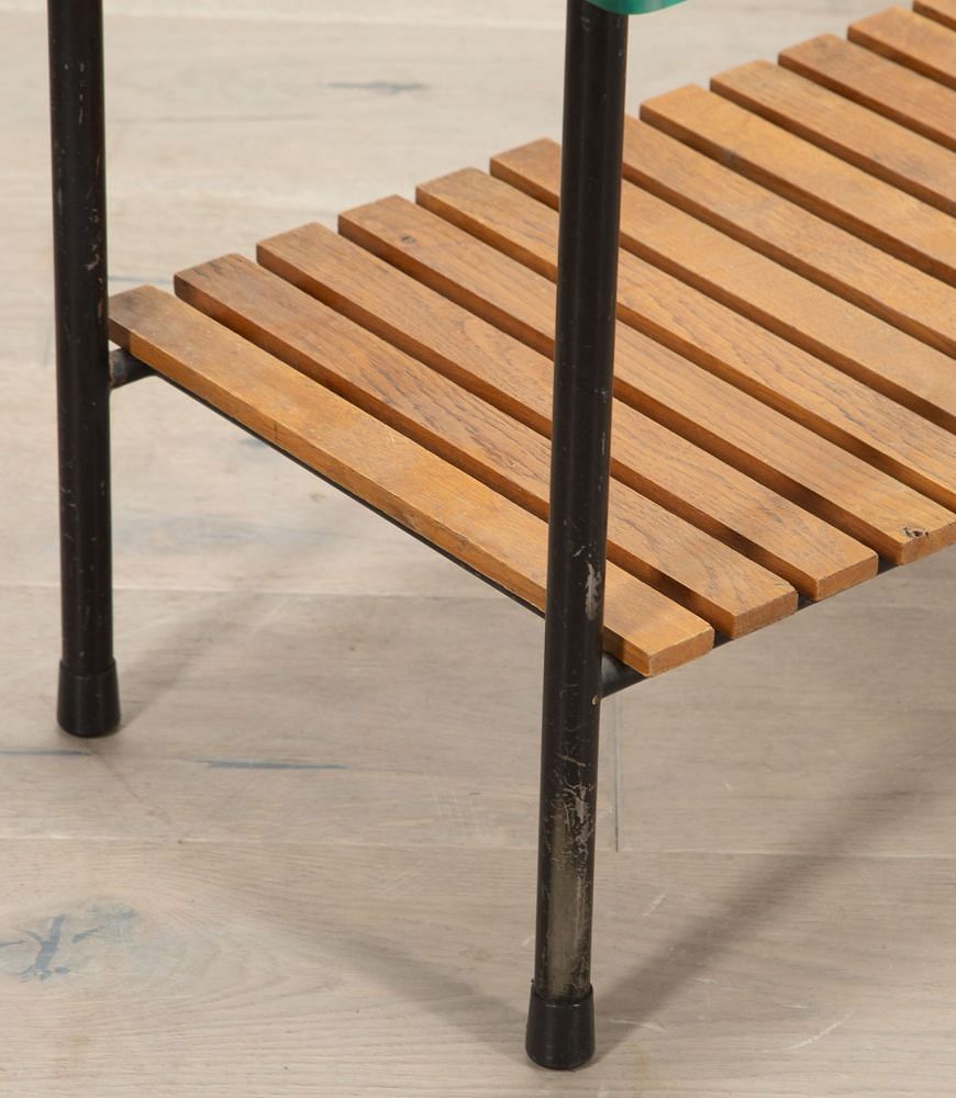 20th Century French Glass and Steel Table Attributed to René-Jean Caillette TA2935550