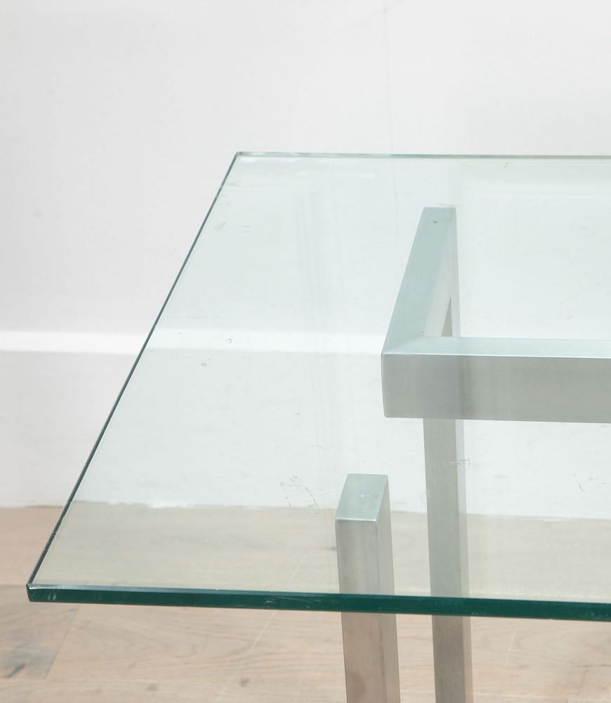 20th Century Stainless Steel Modernist Table TA2935565