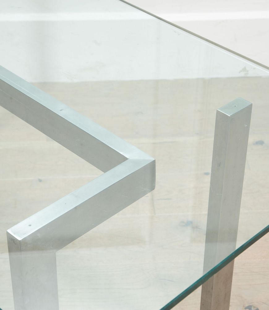 20th Century Stainless Steel Modernist Table TA2935565