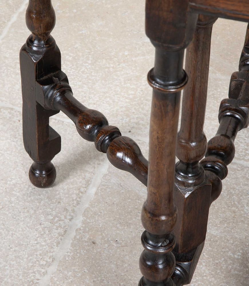 18th Century English Provincial Oak Gate Leg Table TA4343191