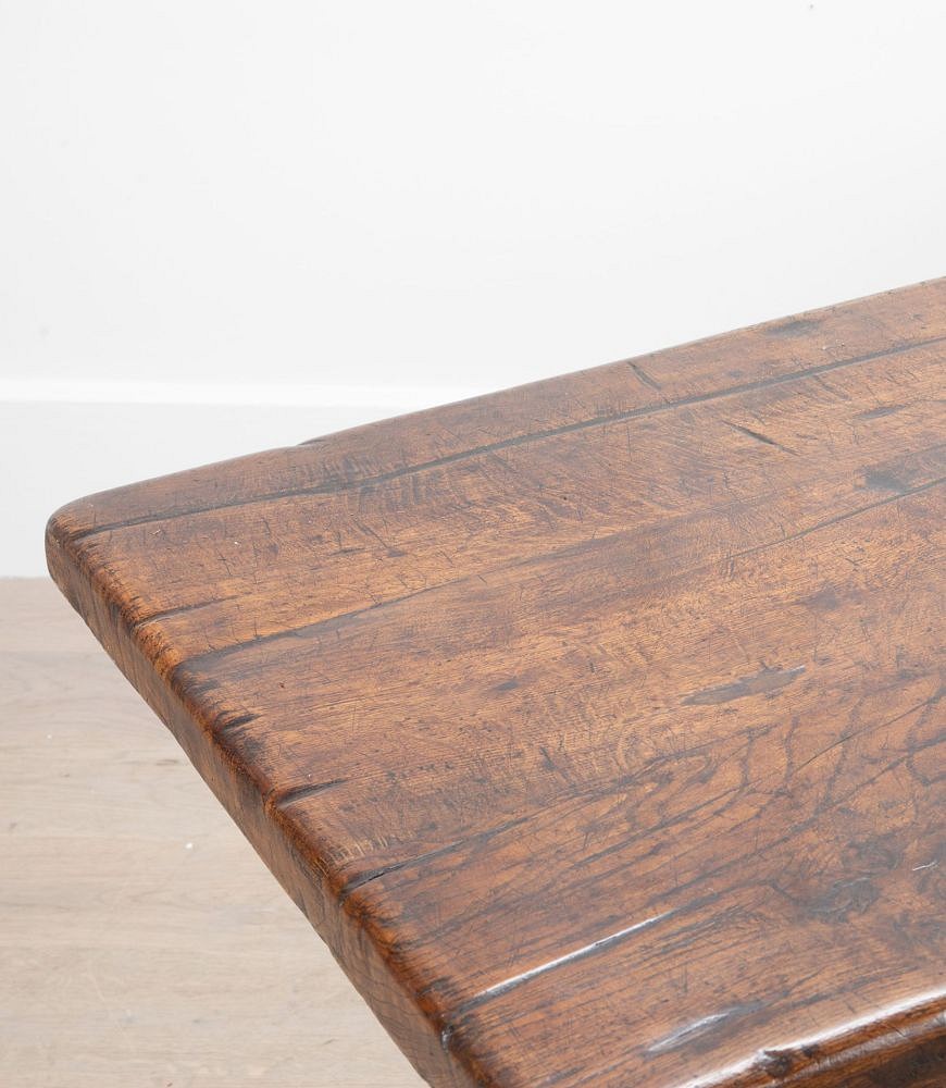 19th Century Oak X-Frame Refectory Table TA5237371