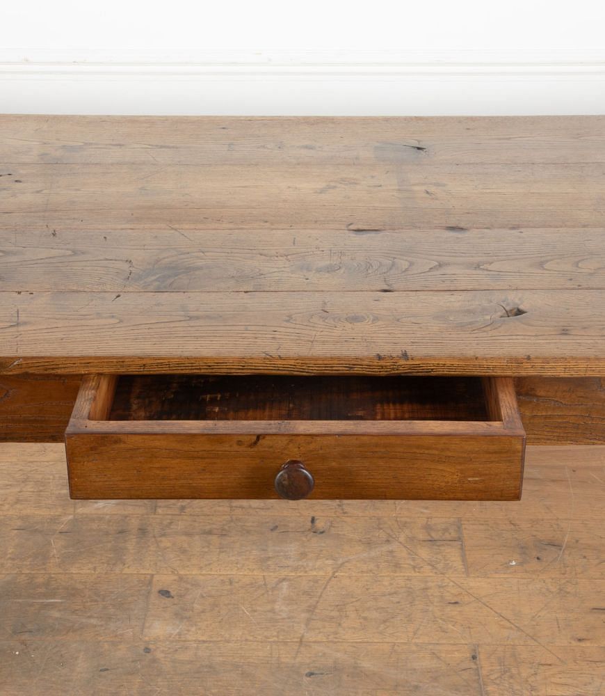 19th Century French Chestnut Farmhouse Table TA8536153