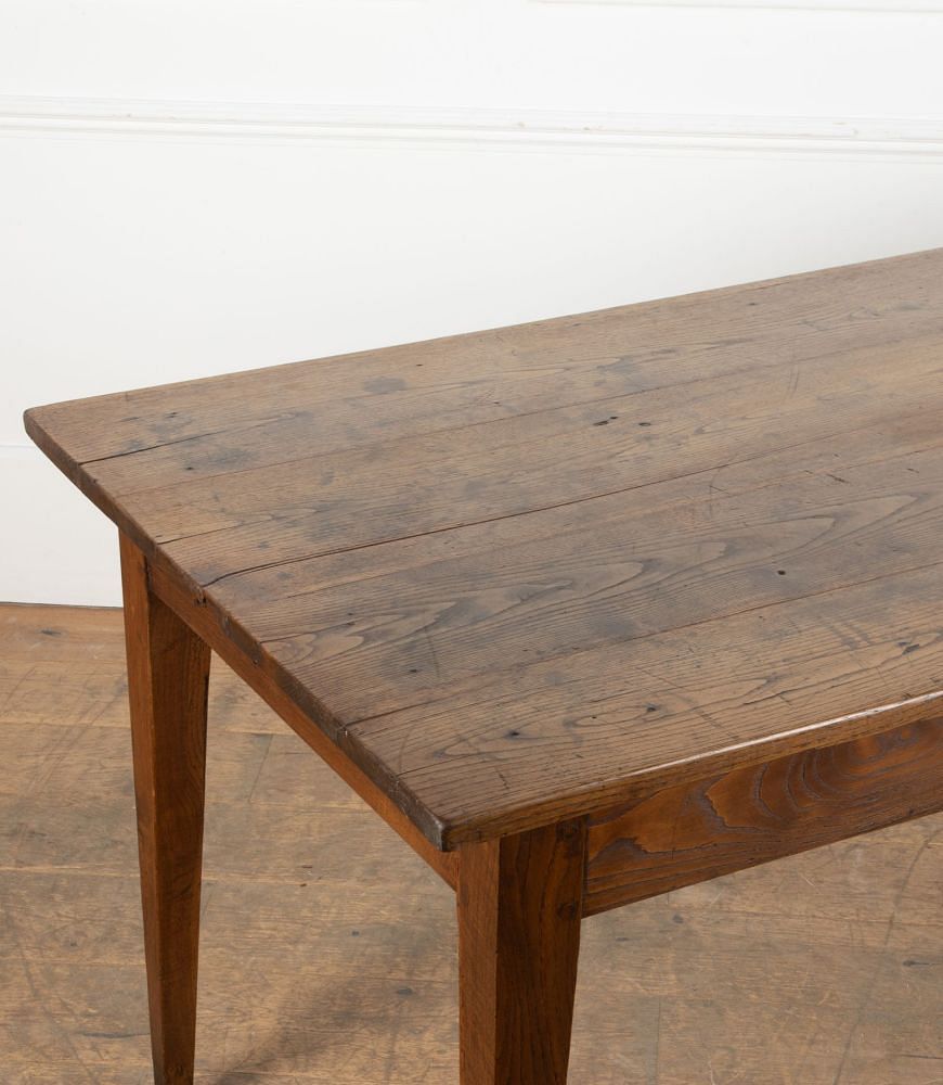 19th Century French Chestnut Farmhouse Table TA8536153