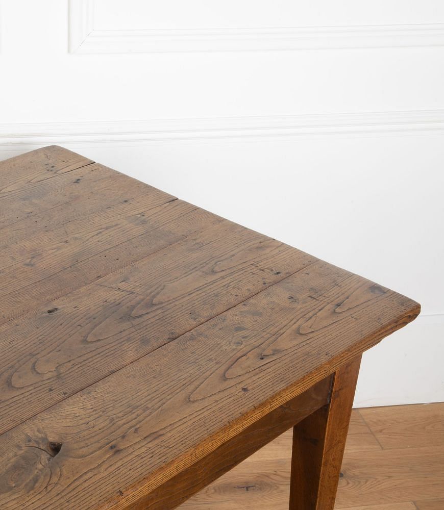 19th Century French Chestnut Farmhouse Table TA8536153