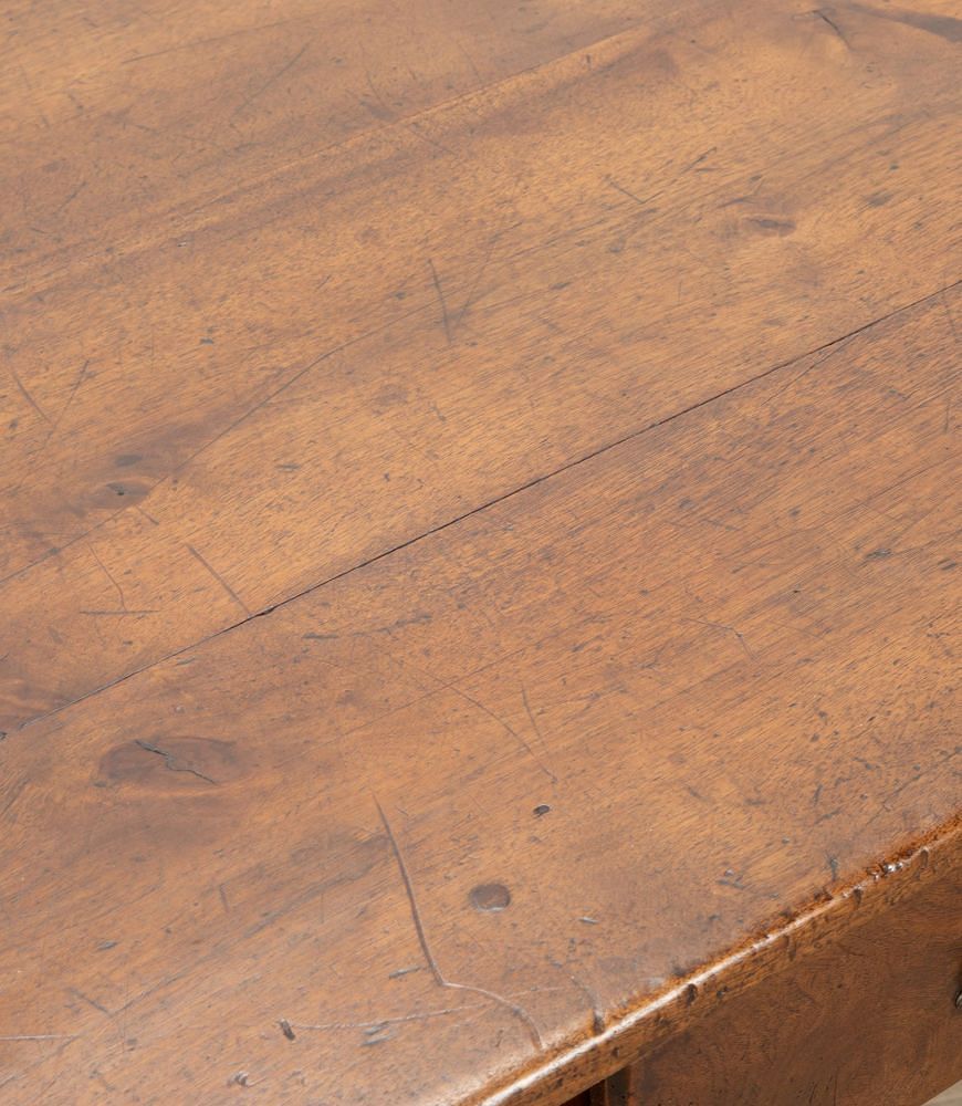 Small 19th Century French Walnut Drapers Table TA8541117